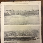 1890 Brotherhood Park Baseball   new York Vs Philadelphia Illustrated American       