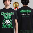 Green Day Coachella 2025 California Two Sided Unisex T-shirt