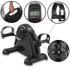 Under Desk Stationary Exercise Bike  - Portable Arm Leg Foot Pedal Exerciser