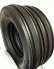 Two New 5 50-16 Tri-rib 3 Rib Front Tractor Tires   Tubes Heavy Duty 5 50x16 