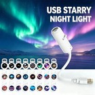 Plug And Play Hd Star Projector Night Light  Usb Galaxy Ocean Ceiling Projector