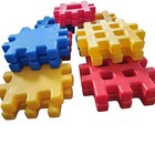 Little Tikes 14  X 14  X 2  Waffle Blocks Set Of 12 New