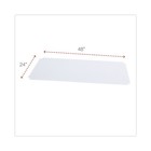 Alera Sw59sl4824 48  X 24  Shelf Liners For Wire Shelving - Clear  4 pk  New