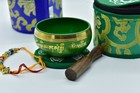 3  Tibetan Beautiful Meditation Yoga Mantra Singing Bowl Mallet  Mallet   Box