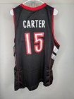 Mitchell   Ness Toronto Raptors Vince Carter  15 Purple Nba Basketball Jersey Xl