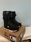 New Dc Phase Boa Black white Mens Snowboard Boots Size 7 5