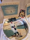 Bradford Exchange Baseball Plates Babe Ruth Joe Dimaggio Ty Cobb Lou Gehrig B4