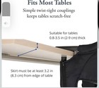Inglesina Fast Table Chair  Black Portable Baby High Chair