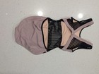 Kandi Kouture Dance Pageant Gymnastics Leotard Am Adult Medium Desert Rose Gold