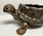Vintage 1970s Relpo Japan    ceramic Turtle    Planter   2059 -realistic Glaze Shell