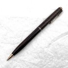Vtg Parker Usa Brown Candy Stripe Gold Trim 5-1 8  Twist Mechanical Pencil 0 9mm
