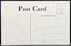 1910 Santa Fe Rr Line Route Map W  Fred Harvey Dining Spots Marked - Postcard