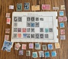 South American Stamp Lot   Album Pages - 160  Stamps - Used - Estate Find