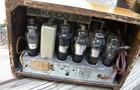 Antique 1938 Philco Model 39-7  Wood Case Tube Radio