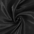 Black 72x120  Rectangle Satin Tablecloth Wedding Party Home Banquet Linens Sale