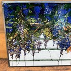 Louis Comfort Tiffany Wisteria Window Stained Glass Art Panel 2009 Copy By Chmf