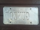 Expired Virginia Remembering Uss Cole Gunz07 Vanity License Plate Car Tag
