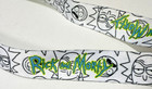 Rick And Morty Multiverse Mania   White Print Lanyard   New  Original  Official