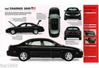 1996 1997 1998 Ford Taurus Sho Spec Sheet   Brochure