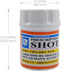 Funny Shot Glasses  Prescription-themed Novelty Shot Glass  2 Oz Unique Ceramic
