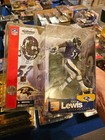 Mcfarlane Nfl Series 5 Ray Lewis Purple Variant Action Figure Rare Ravens Nip