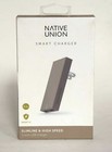 New Native Union Smart Charger Slim 2-port Foldable Usb-a Universal Taupe Tan