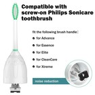 Philips Sonicare Replacement Brush Heads 6 Pack Medium Nylon Happymomo
