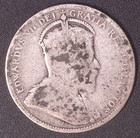 1906 Canada 25 Cents 92 5  Silver King Edward Vii Dei Circulated