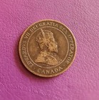 Canada 1905 Large One Cent Canadian Coin King Edward Vii Copper 