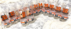 Lot Of 13 Vintage 1985 Baltimore Orioles Glass Lot Cal Ripken Jr Eddie Murray Ml