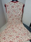 Vintage 1960s Casualmaker Dress Size 12 Polyester Fish Theme Pockets