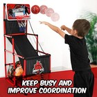 Kid Ball Kids Basketball Hoop Single Shot System Arcade Game Set Indoor   Outdo