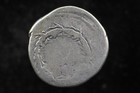 Roman Coin Vespasian Ar Denarius Spqr Within Wreath Rome Mint 73 Ad