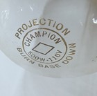 Vintage Champion 500w 110v Opaque Projector Bulb Mogul Base Lynn Mass Nos 