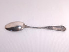 Antique 800 Silver Large Repousse Floral Spoon 44 Grams