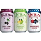 Waterloo Sparkling Water Variety Pack 12 Fl Oz  24 Cans     Zero Calorie
