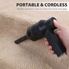 Upgraded Mini Keyboard Vacuum - Tiny Cordless Computer Cleaner For Electronic   