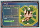     star Wars Starship Battles 44 60 Virago  rare   unique  Card Only