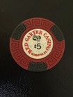  5 Red Garter Casino Wendover Nevada Casino Chip