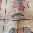 Vtg Rug Hooking Dritz    playtime  Burlap Pattern 30x40    With Hole Child Nursery