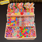 555pcs Girls Hair Accessories Set Butterfly Clips Bands Ties