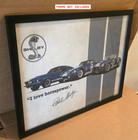 Carroll Shelby Mustang Daytona Cobra  i Love Horsepower  Poster - 18 X 24