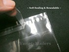 200 Reclosable Cello Merchandise Bags 3  x 5   Small 1 5 Mil Self-sealing Bags