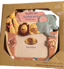 Noah s Ark Nursery Child Ceramic Photo Frame 8x7  For  3 5 X 5  Photos Colorful