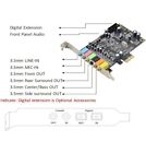 Pcie 7 1 Channel Sound Card Cm8828   Cm9882a With Spdif Bracket Pcie 7 1ch