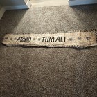 Vintage Tapa Bark Cloth Polynesian Tribal Wall Hanging Handmade Textile Art   