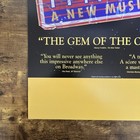 1997 Titanic A New Musical Broadway Window Card Rca Victor Original Promotion