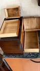 Japanese Antique Wooden Drawer Sewing Box Small Storage Showa Period Vintage Jp