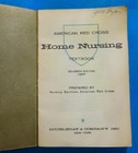 1963 Vintage American Red Cross Home Nursing Textbook  Seventh Edition
