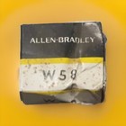      an  Allen Bradley W58 Overload Relay Heater